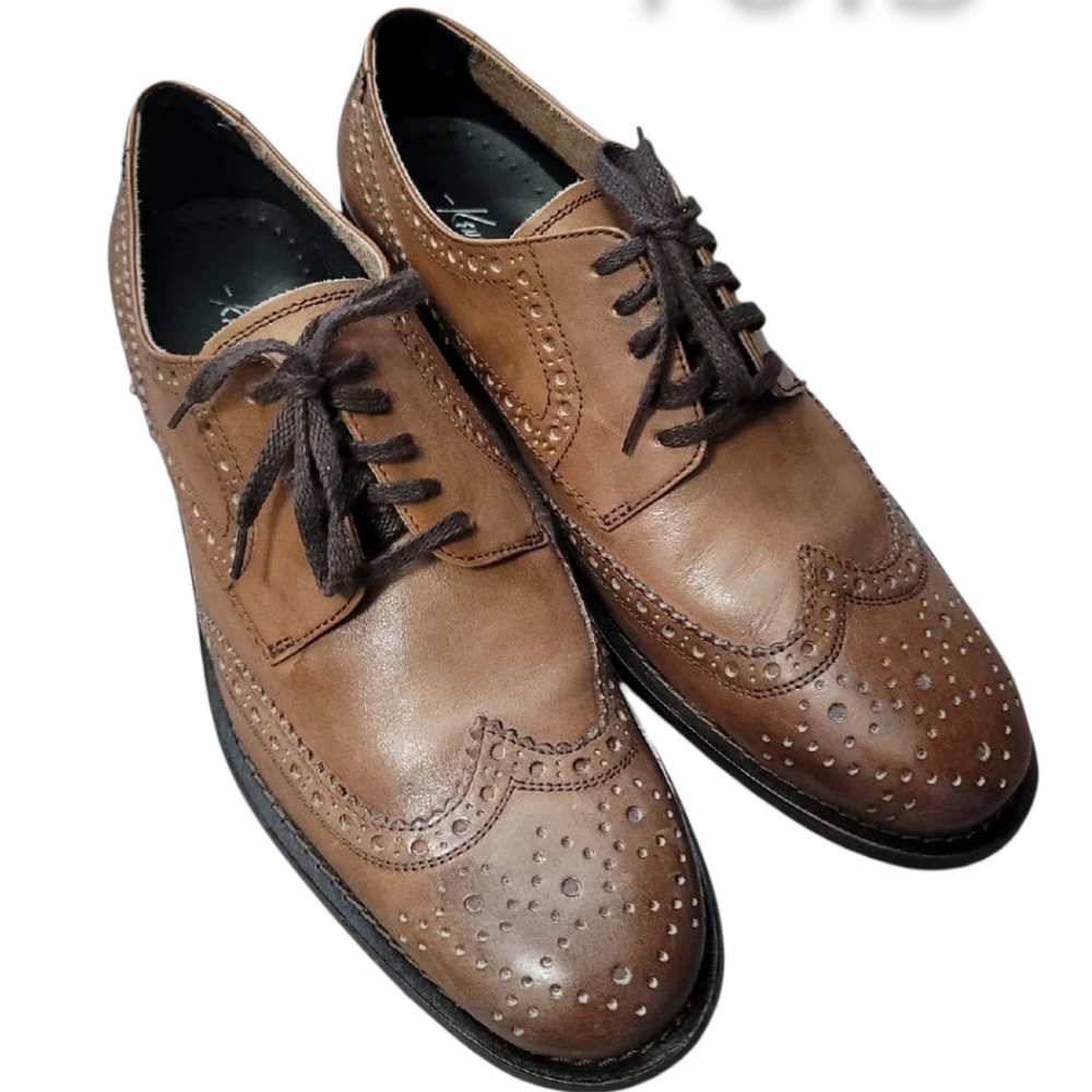 Kenneth Cole men's Oxford leather shoes us 10.5